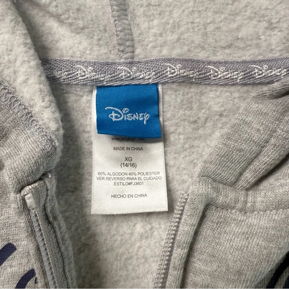 Disney Kid’s Mickey & Friends Hoodie‎ Full Zip XL 14/16 Goofy, Donald, Pluto